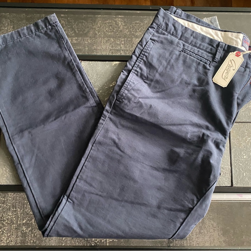 Greyer’s Pants New Blue Chino 38x32 Cotton